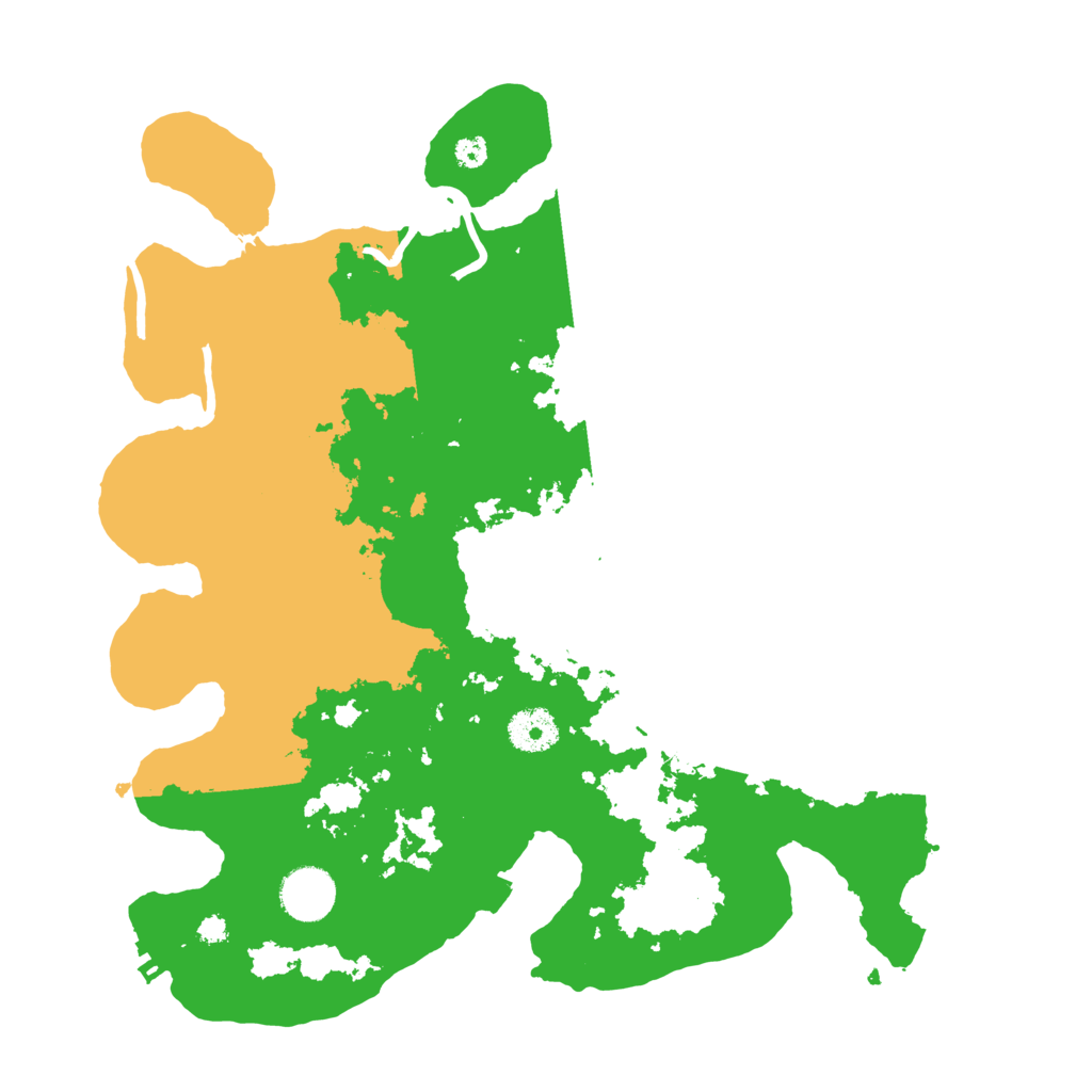 Biome Rust Map: Procedural Map, Size: 3500, Seed: 1370347065