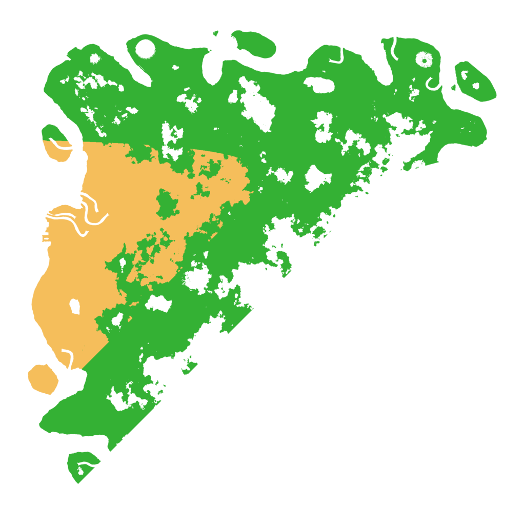 Biome Rust Map: Procedural Map, Size: 4800, Seed: 610523312