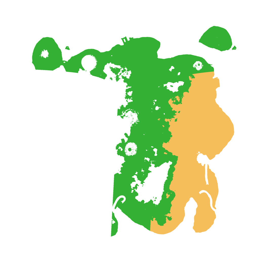 Biome Rust Map: Procedural Map, Size: 3000, Seed: 53619821