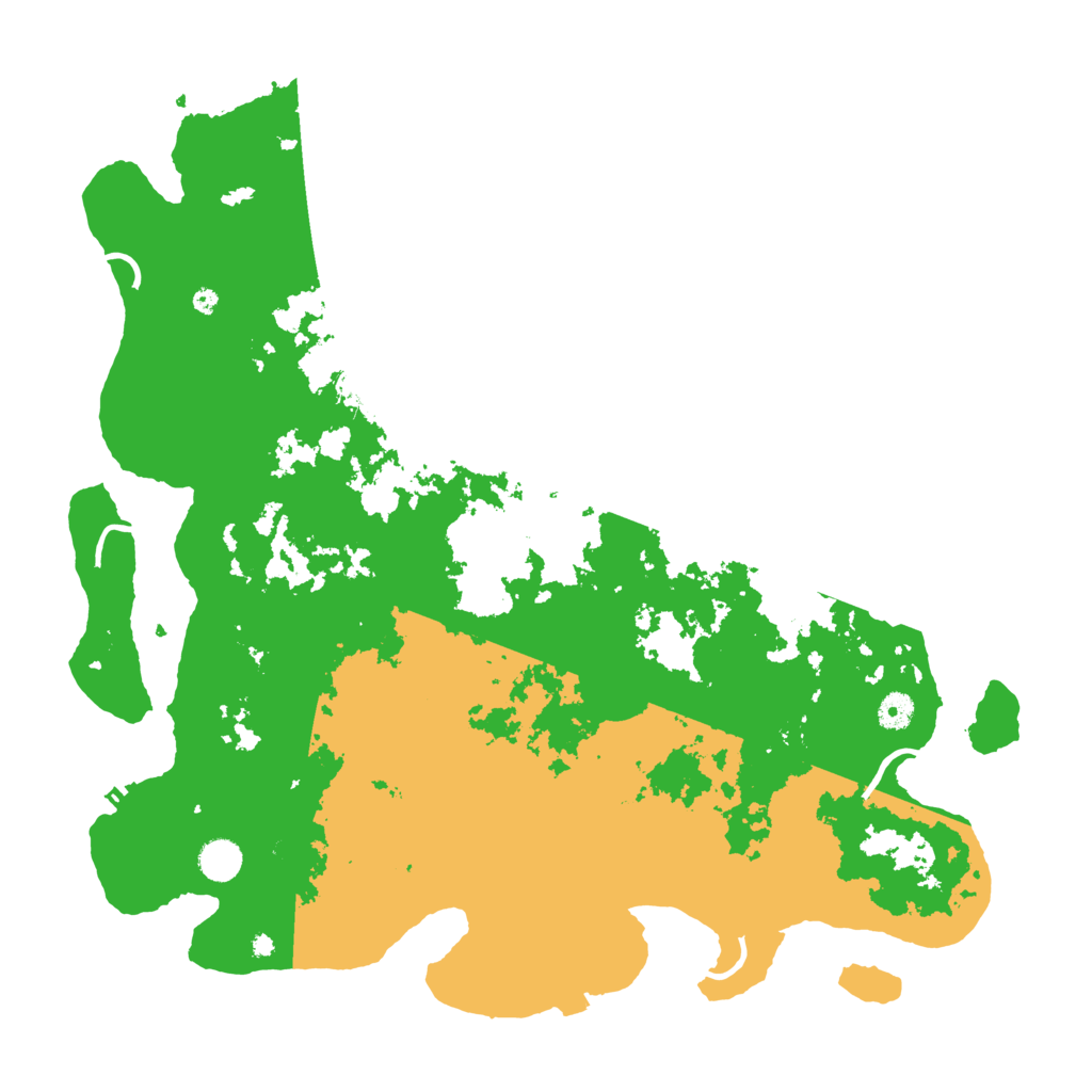 Biome Rust Map: Procedural Map, Size: 4500, Seed: 589368419