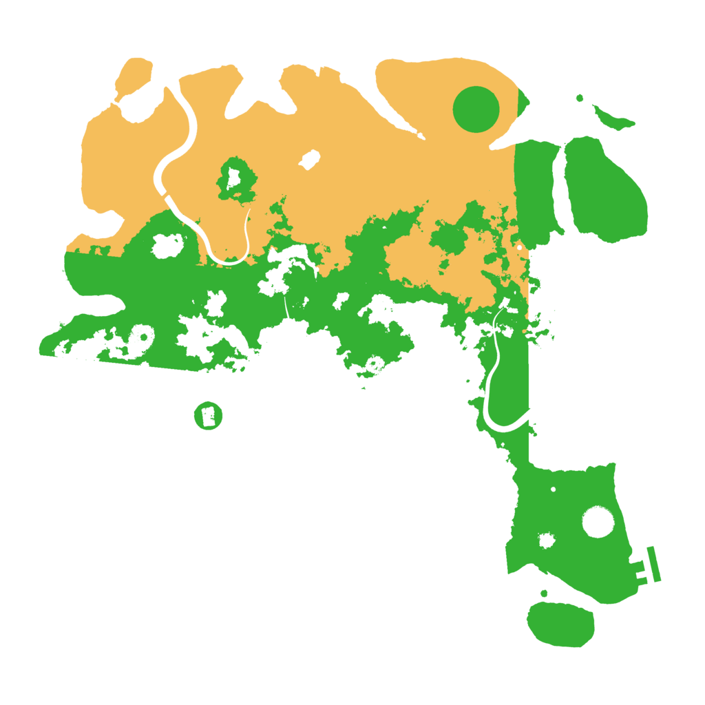 Biome Rust Map: Procedural Map, Size: 4000, Seed: 1719964707