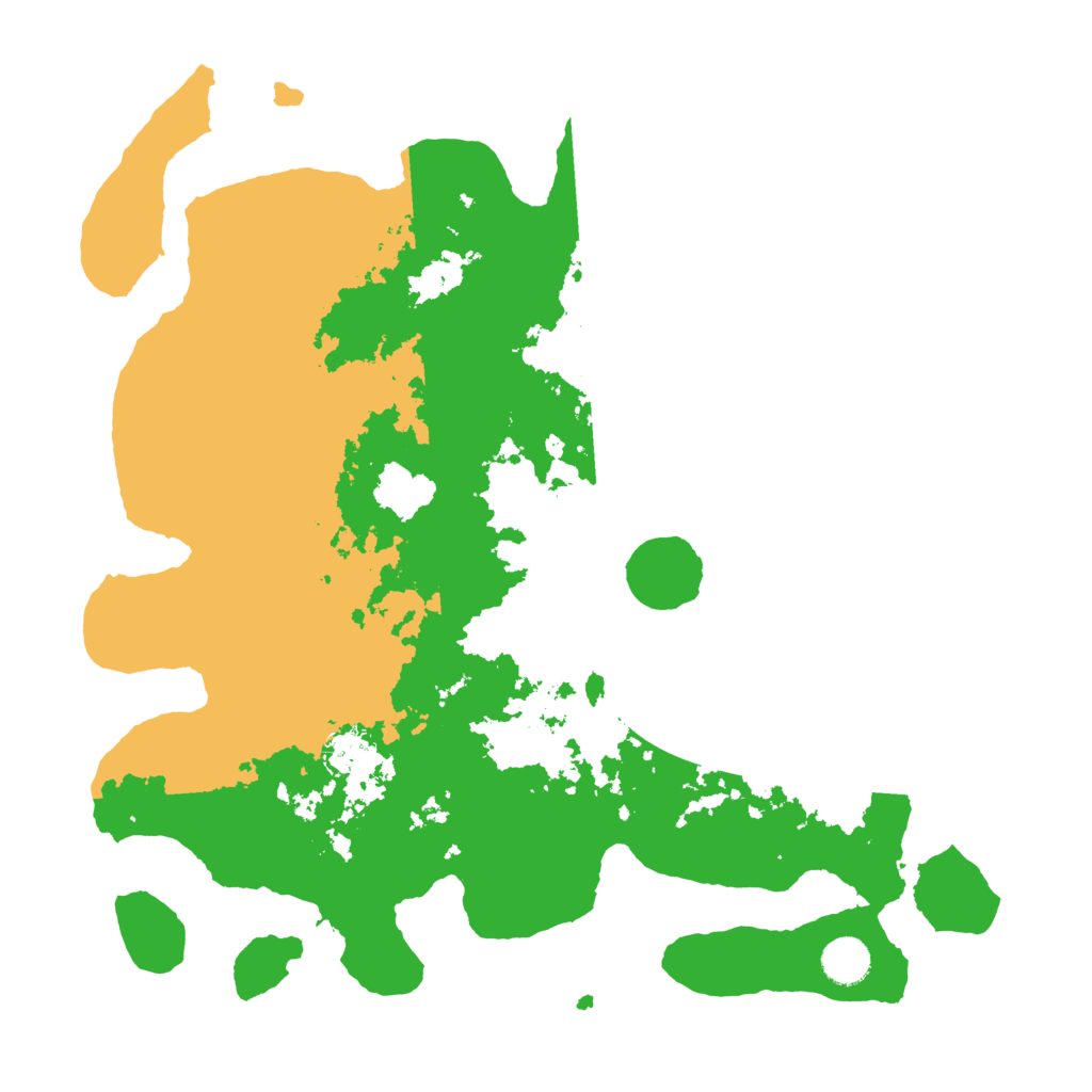 Biome Rust Map: Barren, Size: 4000, Seed: 1071919110