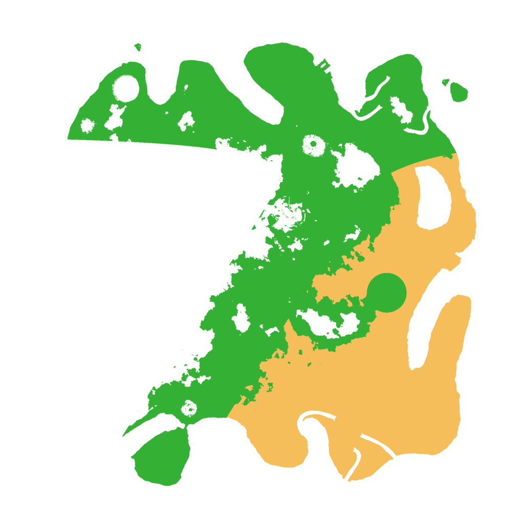 Biome Rust Map: Procedural Map, Size: 3500, Seed: 1748826193