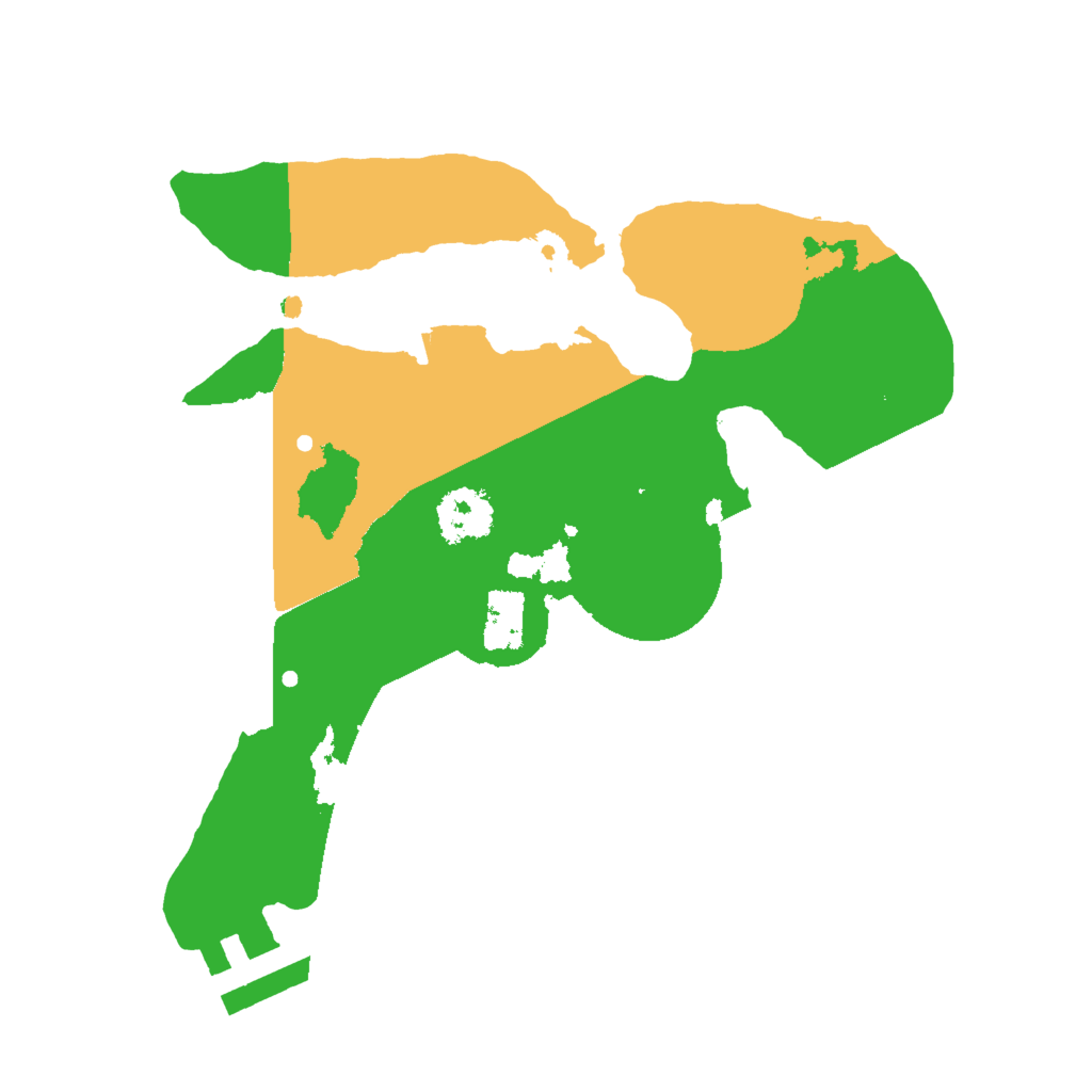 Biome Rust Map: Procedural Map, Size: 2000, Seed: 807