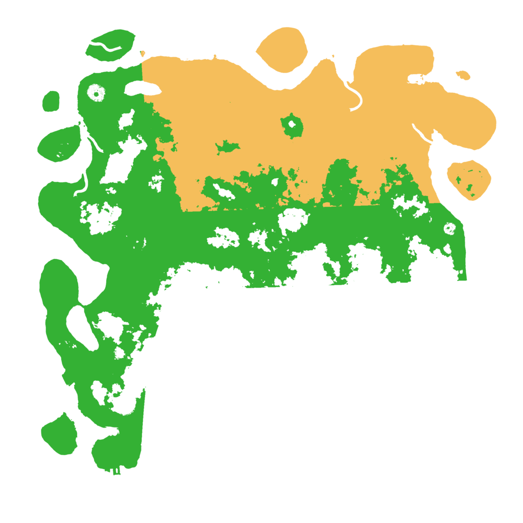 Biome Rust Map: Procedural Map, Size: 4500, Seed: 2064162411