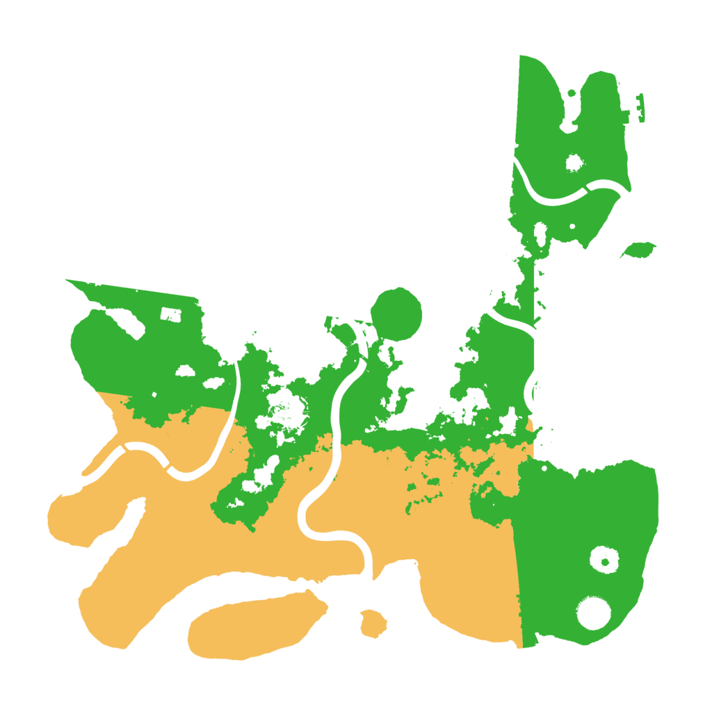 Biome Rust Map: Procedural Map, Size: 3750, Seed: 834305836