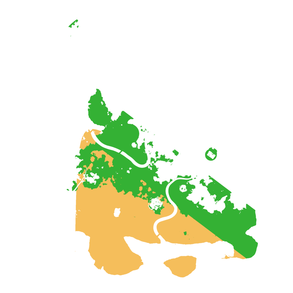 Biome Rust Map: Procedural Map, Size: 4000, Seed: 3072023