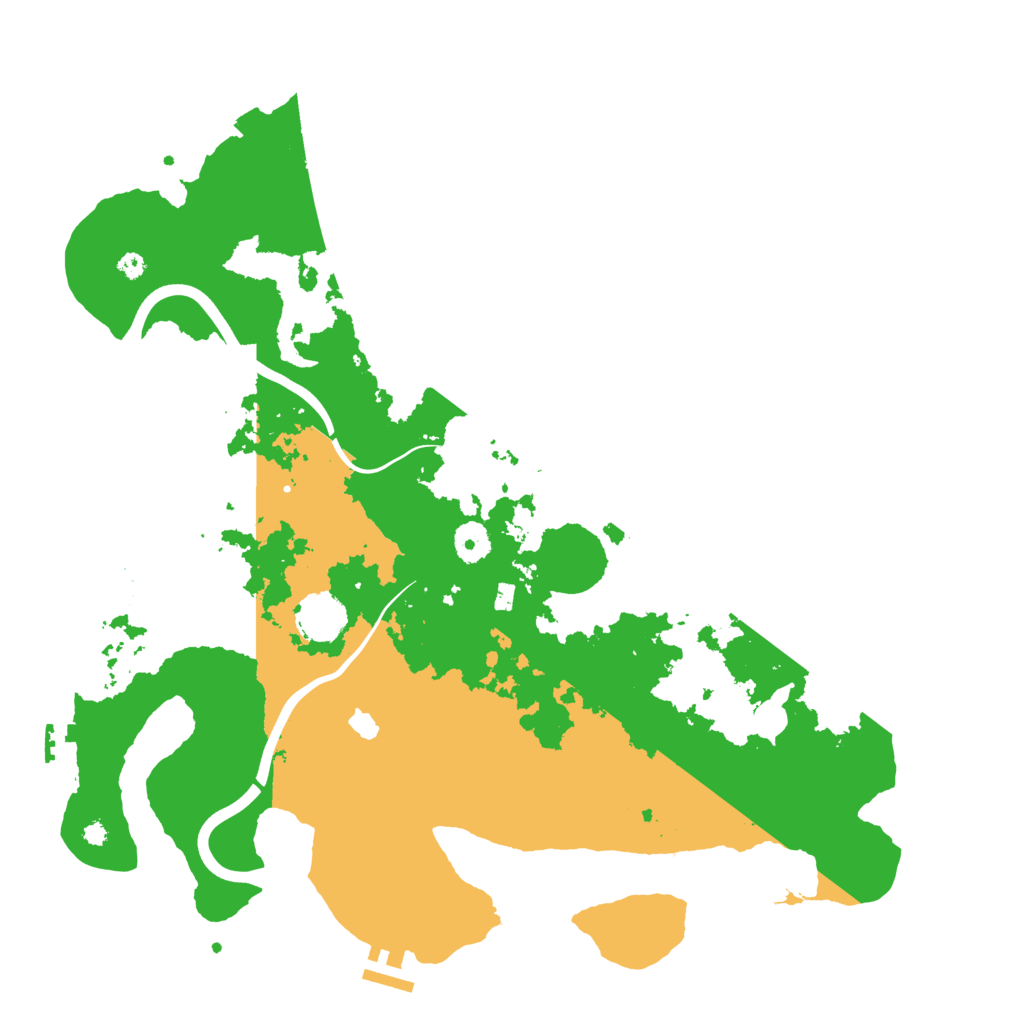Biome Rust Map: Procedural Map, Size: 4000, Seed: 3072023