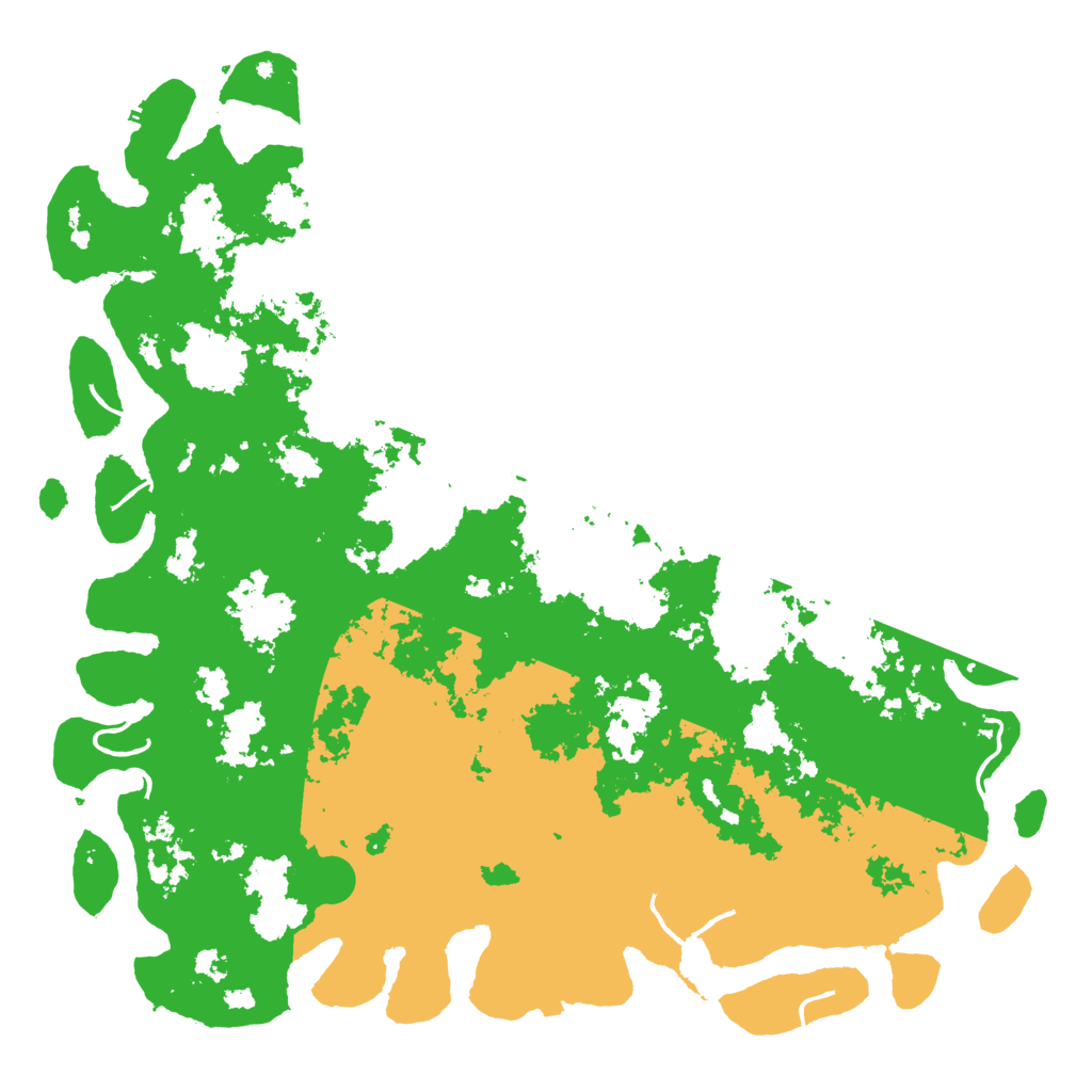 Biome Rust Map: Procedural Map, Size: 6000, Seed: 675607491