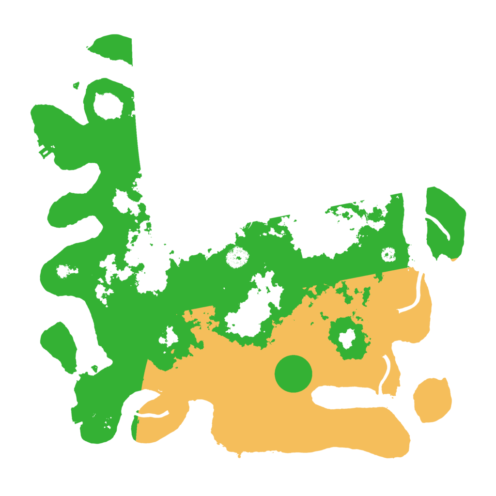 Biome Rust Map: Procedural Map, Size: 3500, Seed: 1770151385