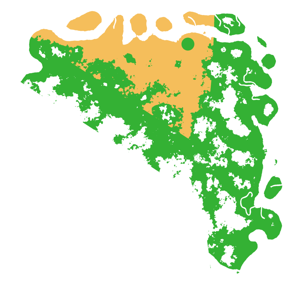 Biome Rust Map: Procedural Map, Size: 6000, Seed: 902758694