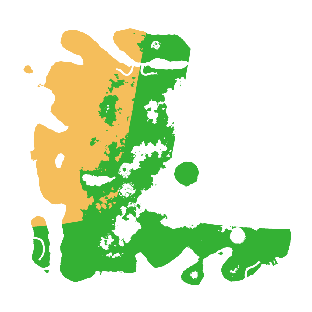 Biome Rust Map: Procedural Map, Size: 3655, Seed: 32435