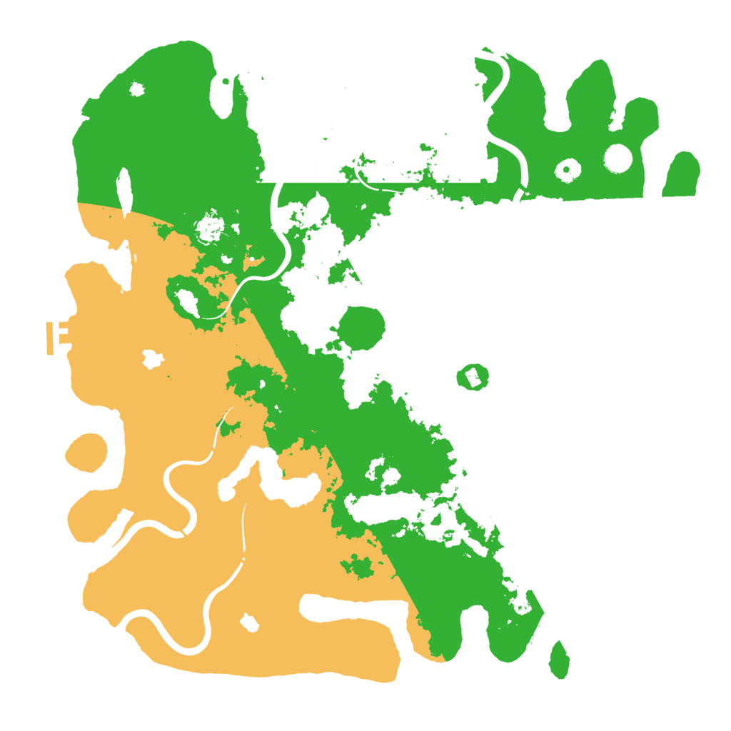 Biome Rust Map: Procedural Map, Size: 4500, Seed: 237434238