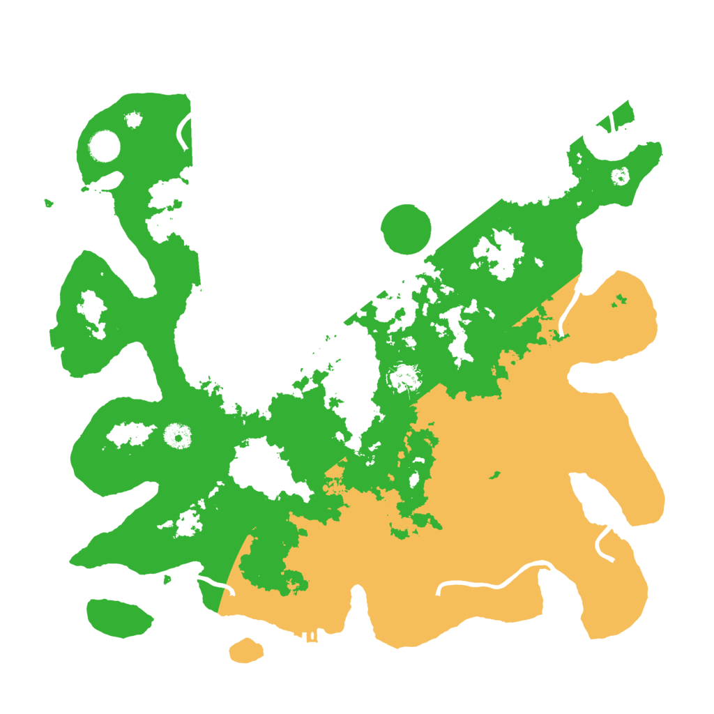 Biome Rust Map: Procedural Map, Size: 4000, Seed: 670503345