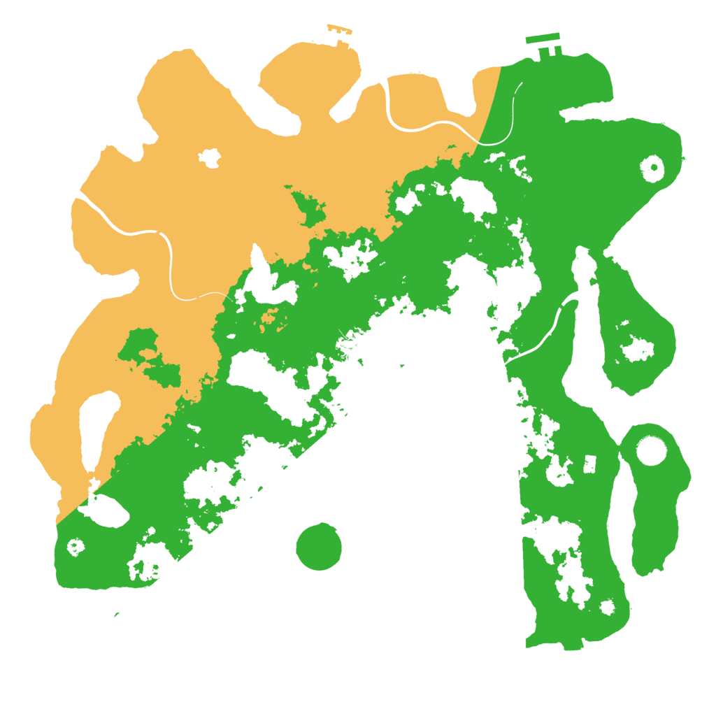 Biome Rust Map: Procedural Map, Size: 4250, Seed: 1703141544