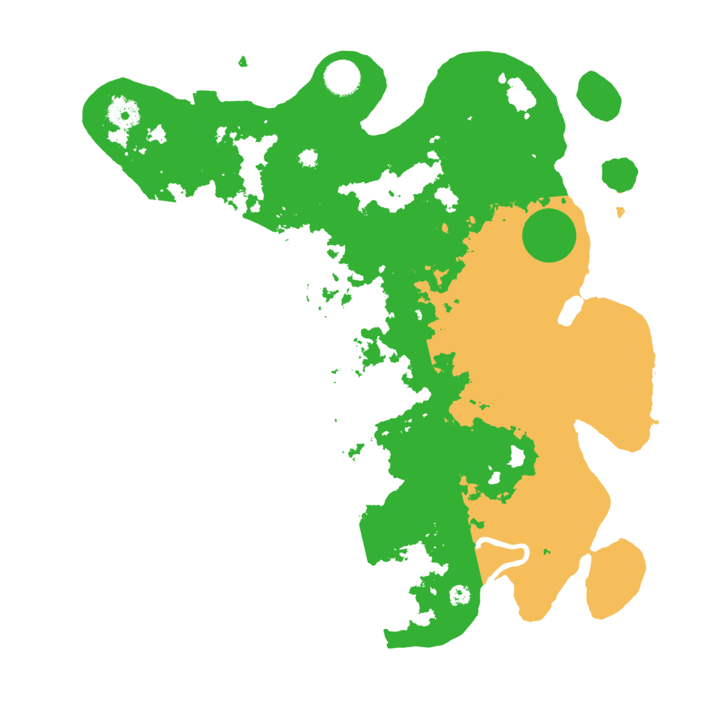 Biome Rust Map: Procedural Map, Size: 3500, Seed: 1578400