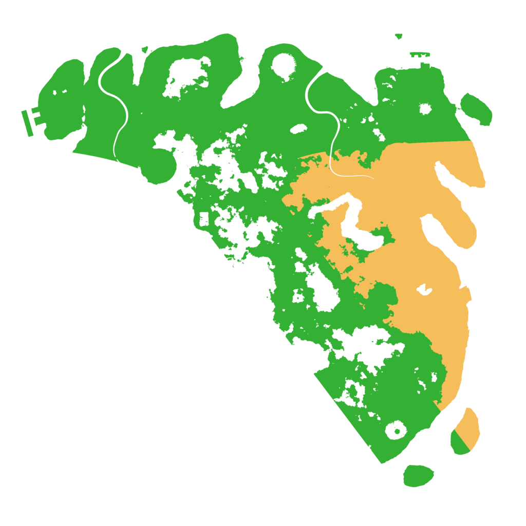 Biome Rust Map: Procedural Map, Size: 4000, Seed: 1966180085