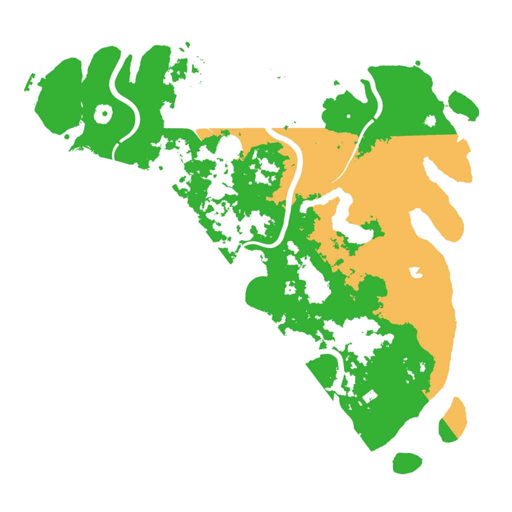 Biome Rust Map: Procedural Map, Size: 4000, Seed: 1966180085