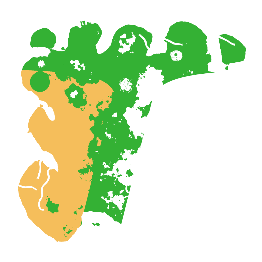 Biome Rust Map: Procedural Map, Size: 3500, Seed: 465737