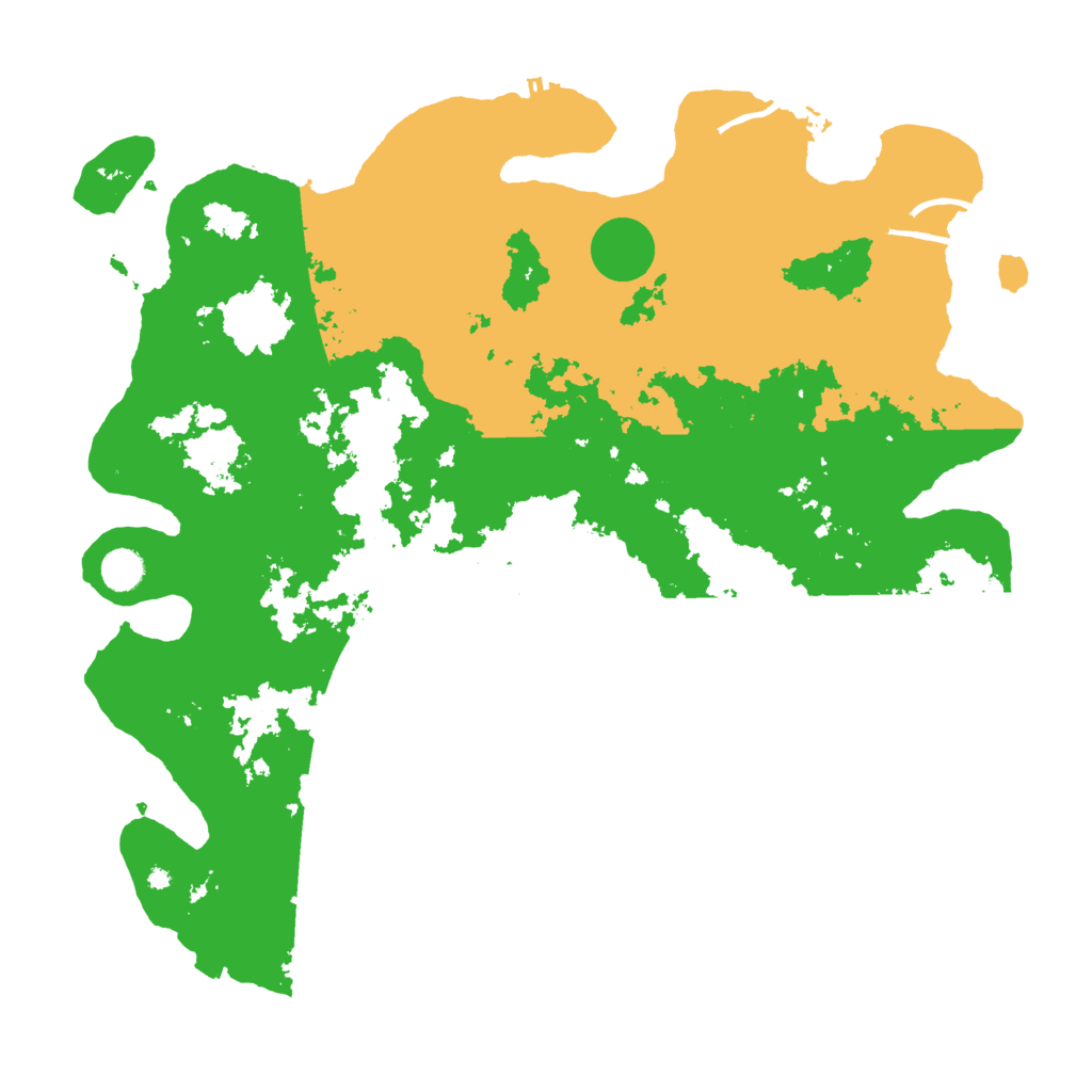 Biome Rust Map: Procedural Map, Size: 4500, Seed: 3242343