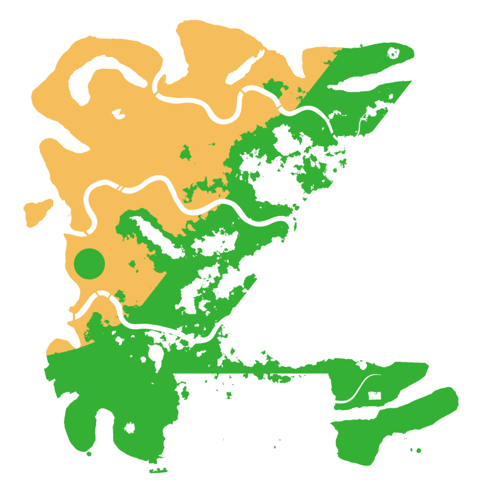 Biome Rust Map: Procedural Map, Size: 4250, Seed: 1871152598