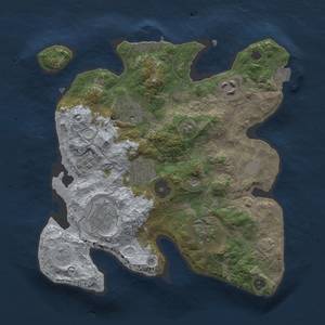 Thumbnail Rust Map: Procedural Map, Size: 2800, Seed: 70, 13 Monuments