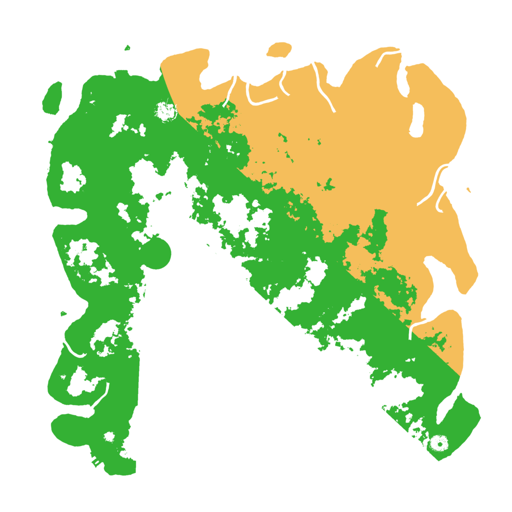 Biome Rust Map: Procedural Map, Size: 4500, Seed: 892814180