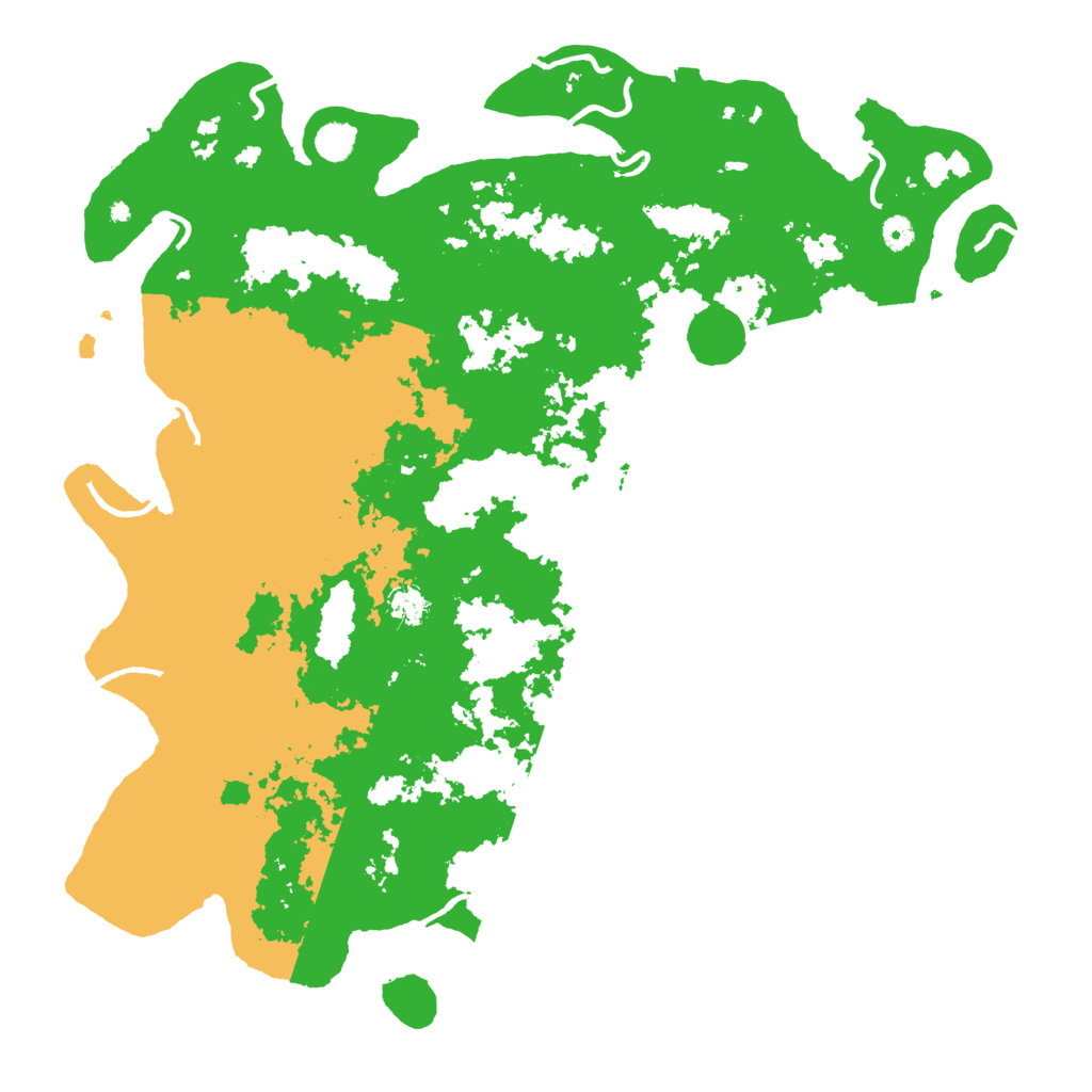 Biome Rust Map: Procedural Map, Size: 5000, Seed: 1248742273
