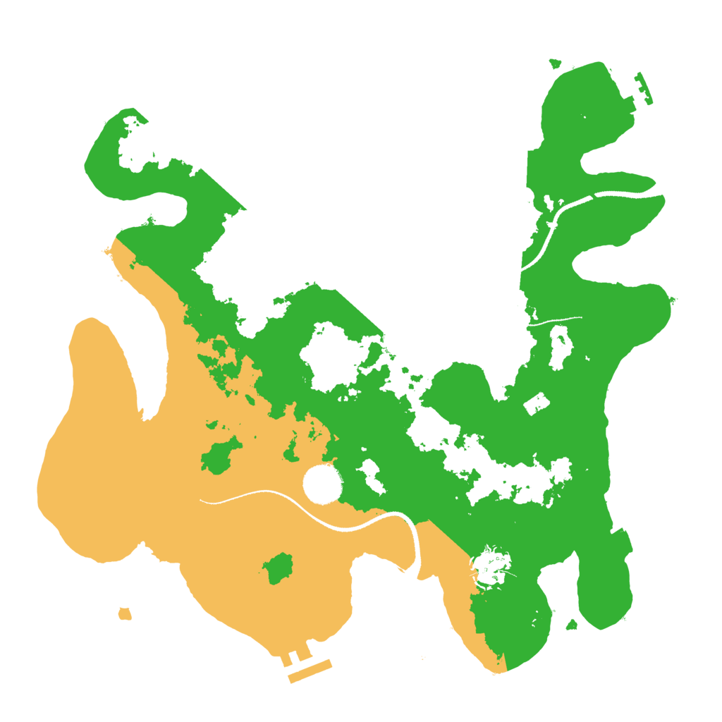 Biome Rust Map: Procedural Map, Size: 3250, Seed: 1869554449