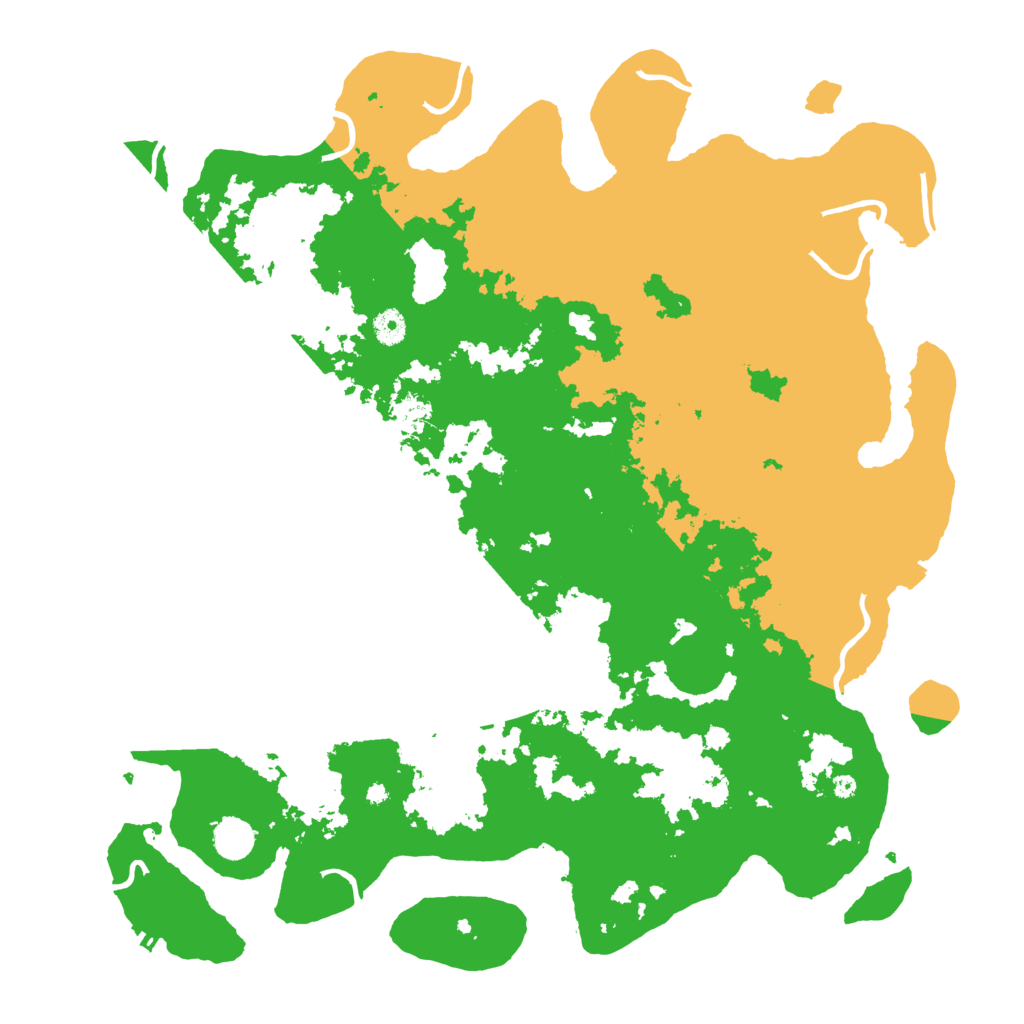 Biome Rust Map: Procedural Map, Size: 4500, Seed: 1894619
