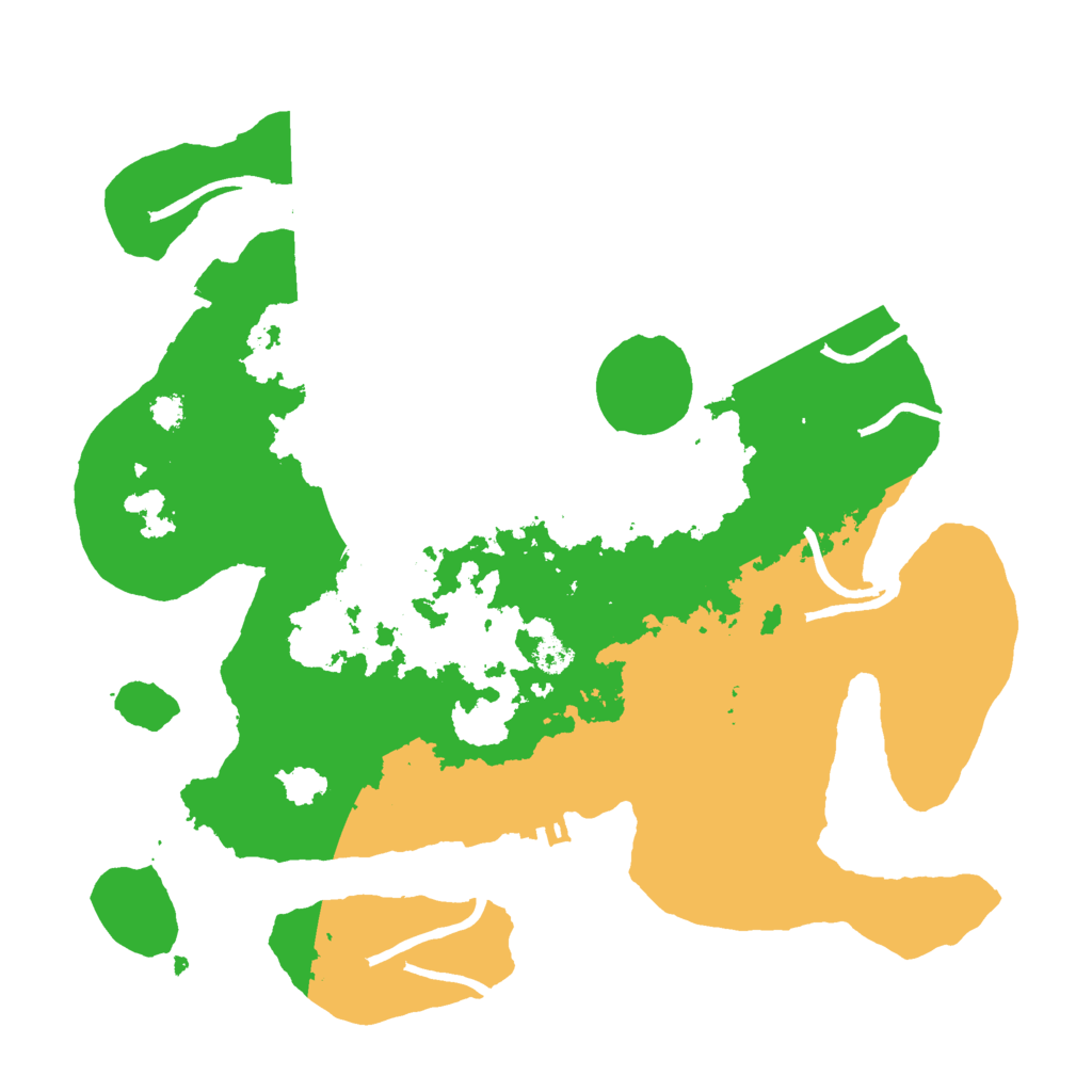 Biome Rust Map: Procedural Map, Size: 3000, Seed: 42189