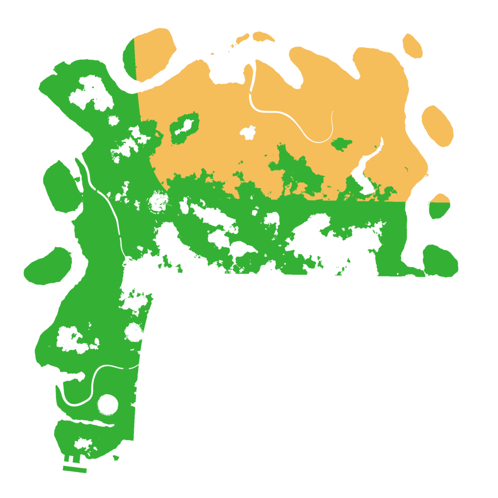 Biome Rust Map: Procedural Map, Size: 4250, Seed: 141215701