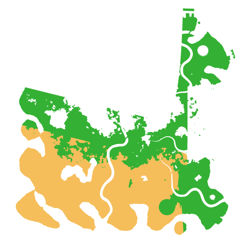 Biome Rust Map: Procedural Map, Size: 4100, Seed: 99179192
