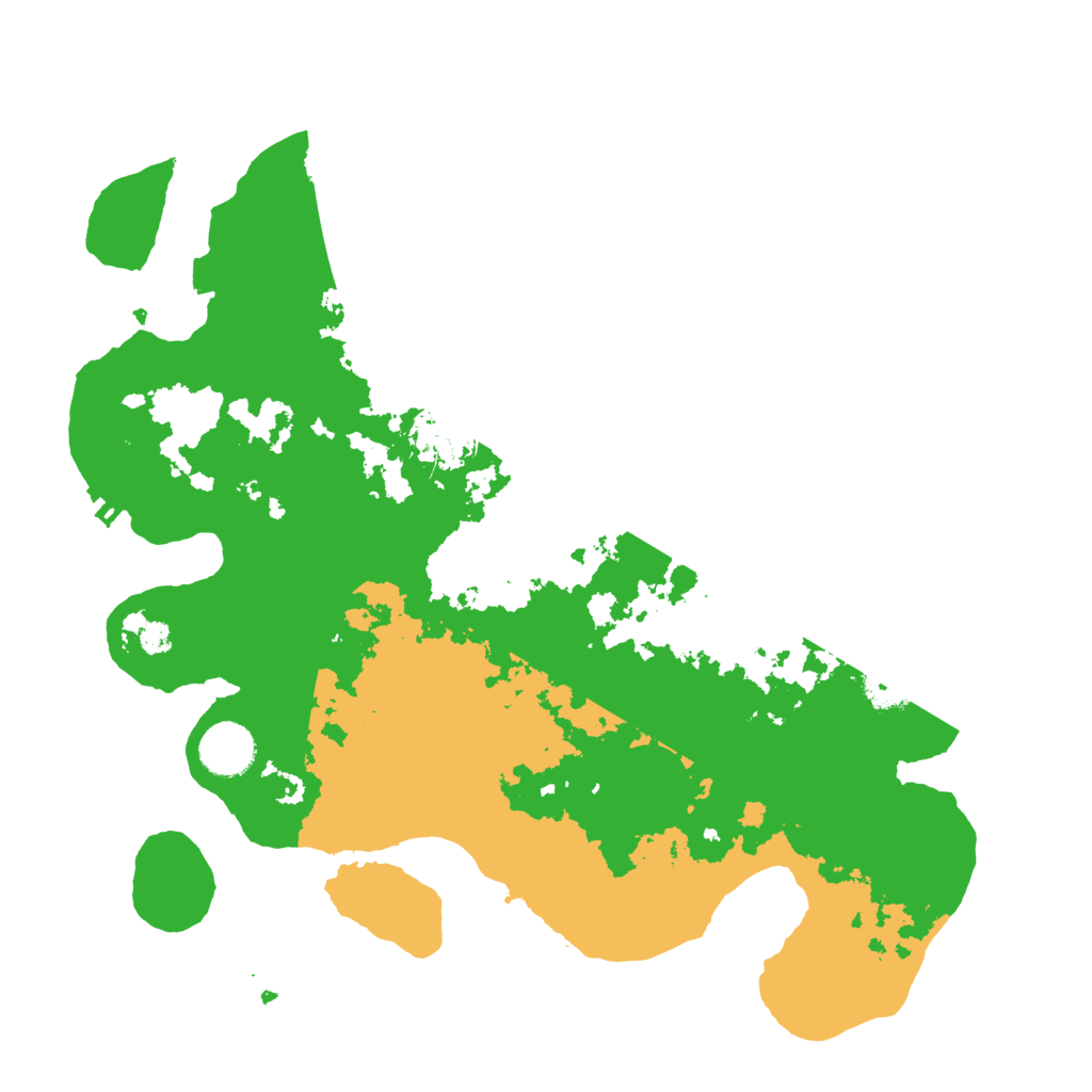 Biome Rust Map: Procedural Map, Size: 3500, Seed: 2087811823