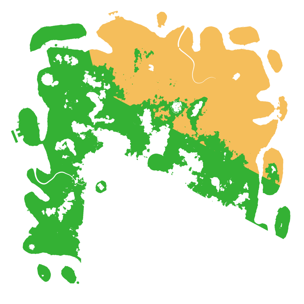 Biome Rust Map: Procedural Map, Size: 4800, Seed: 865292356