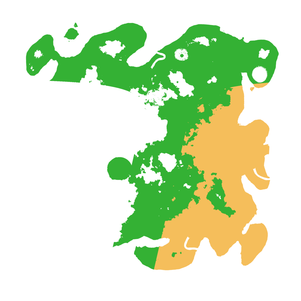 Biome Rust Map: Procedural Map, Size: 3500, Seed: 1798845689