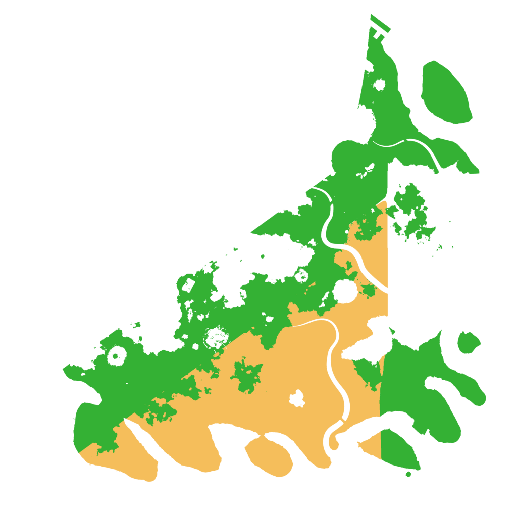 Biome Rust Map: Procedural Map, Size: 4000, Seed: 67775174