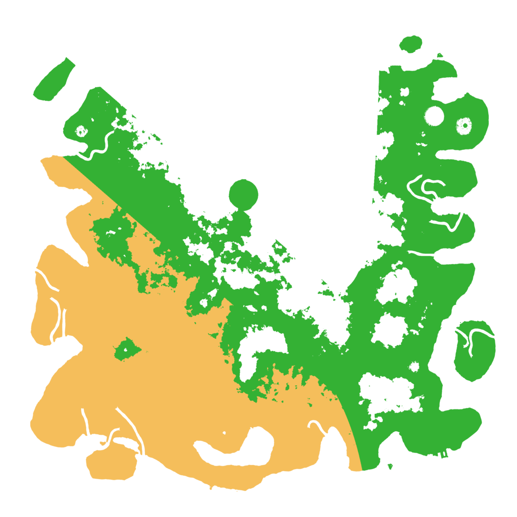 Biome Rust Map: Procedural Map, Size: 4700, Seed: 1434987004