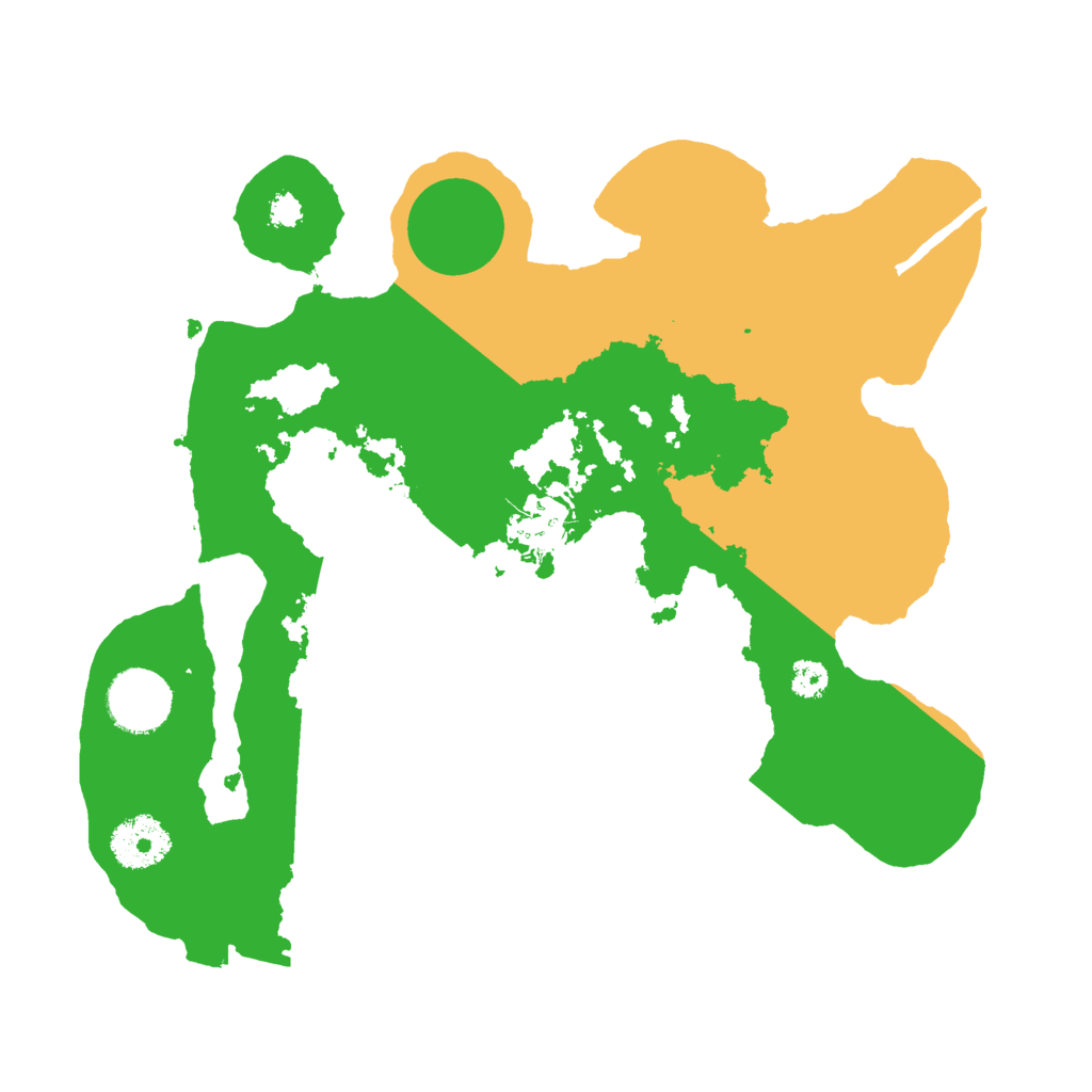 Biome Rust Map: Procedural Map, Size: 3000, Seed: 240823