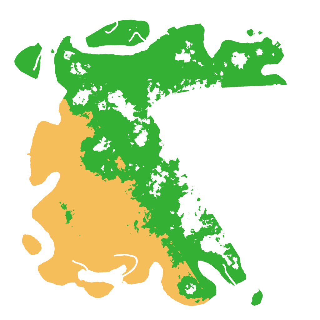 Biome Rust Map: Procedural Map, Size: 4250, Seed: 2001450992