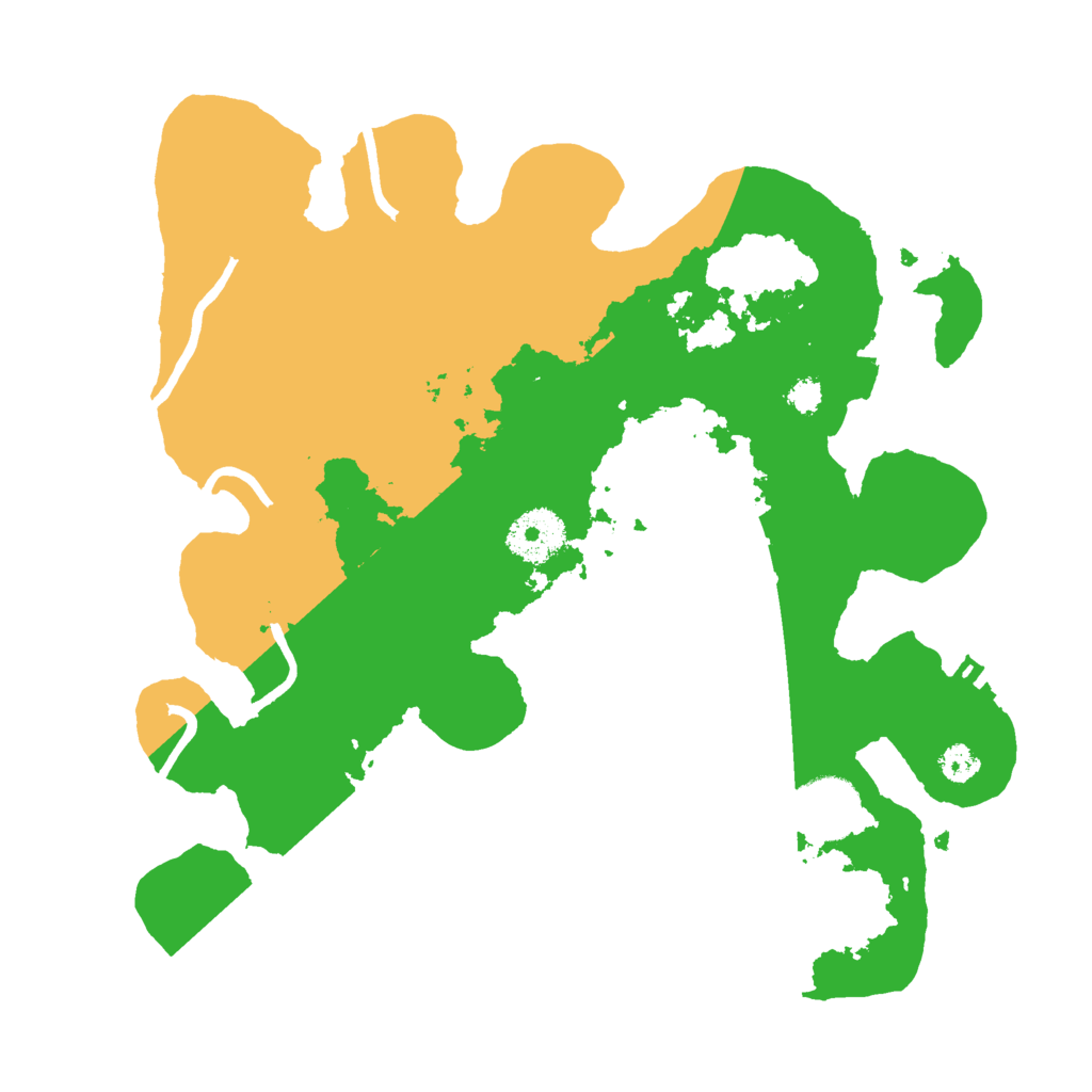 Biome Rust Map: Procedural Map, Size: 3000, Seed: 97126909