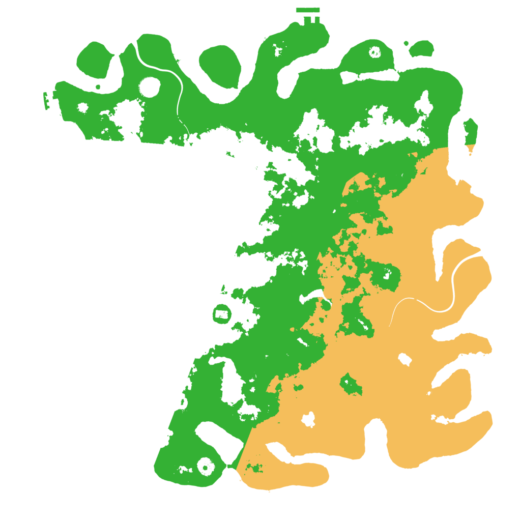 Biome Rust Map: Procedural Map, Size: 4500, Seed: 1780176304