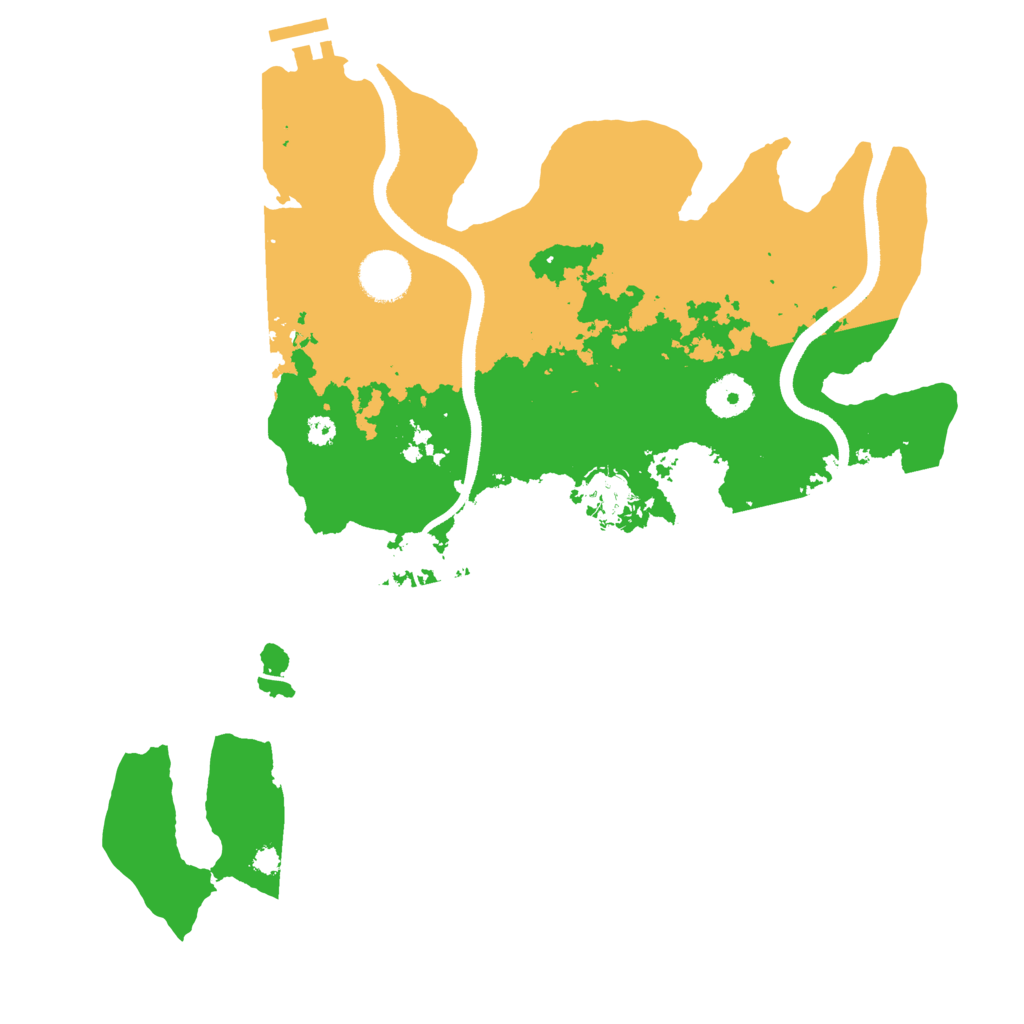 Biome Rust Map: Procedural Map, Size: 3493, Seed: 412541774