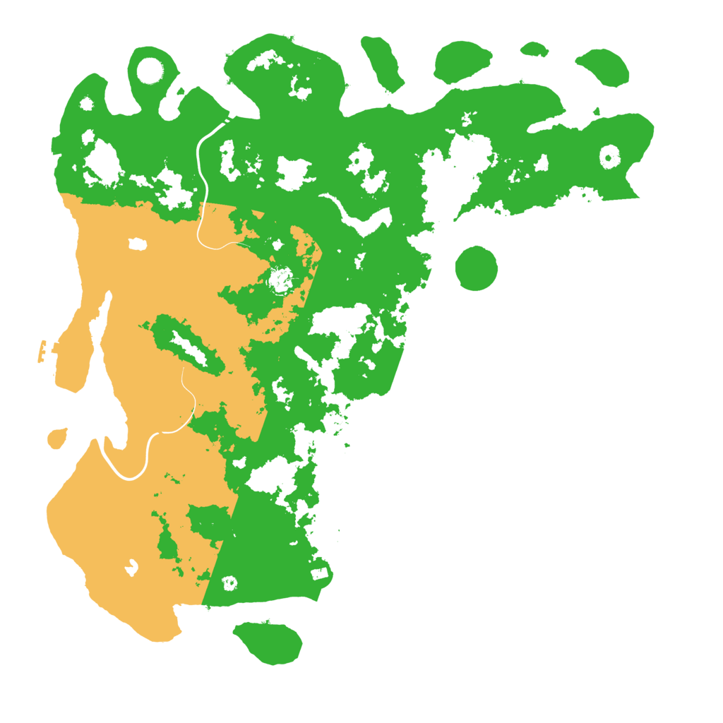 Biome Rust Map: Procedural Map, Size: 4800, Seed: 748942467