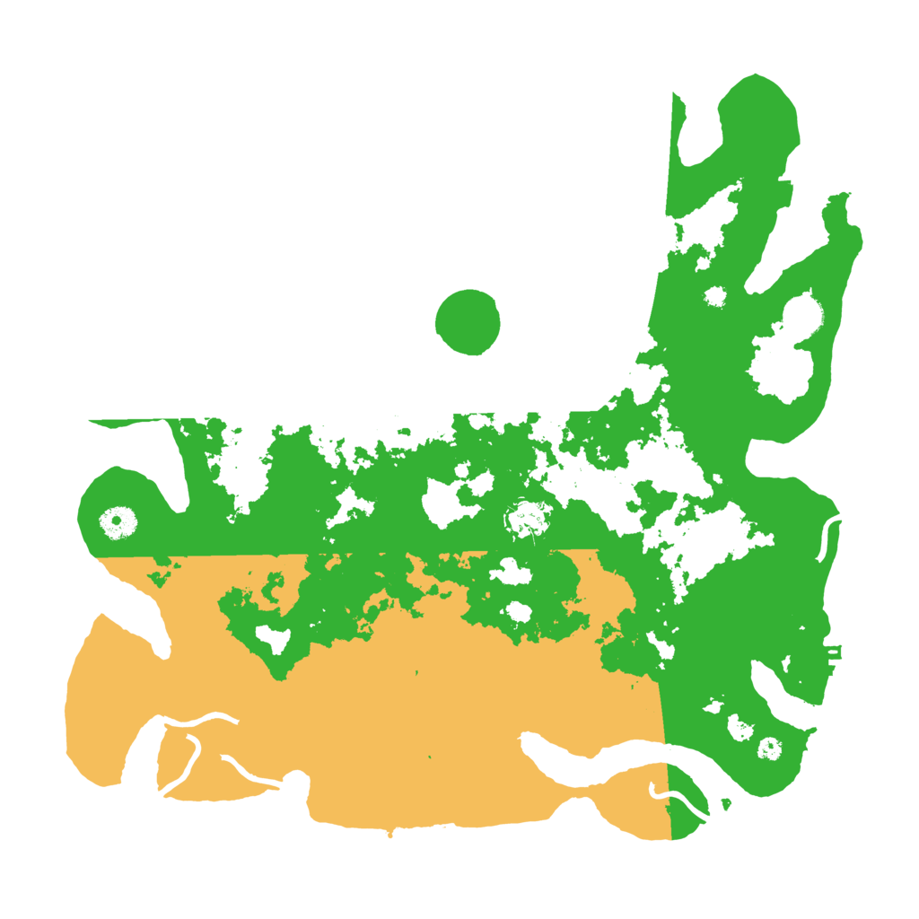 Biome Rust Map: Procedural Map, Size: 4000, Seed: 843897997