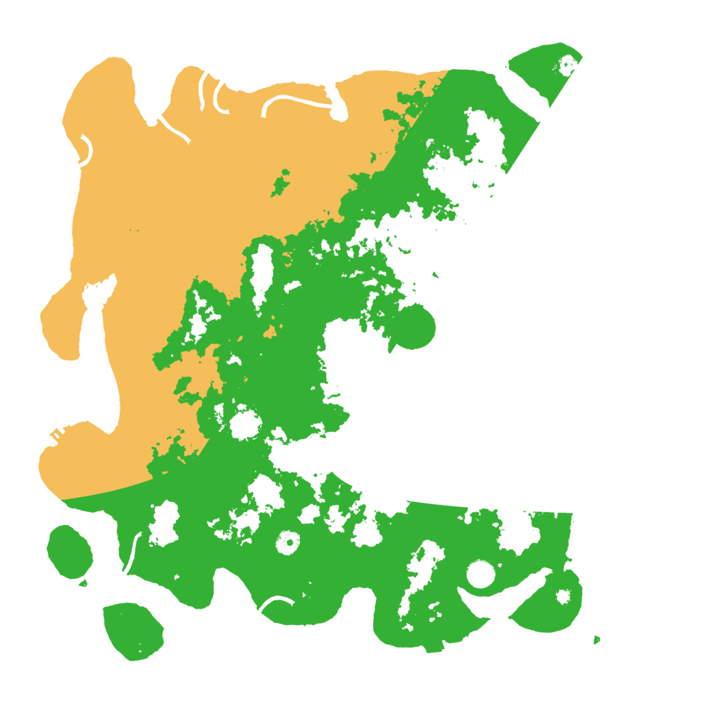 Biome Rust Map: Procedural Map, Size: 4400, Seed: 98810938