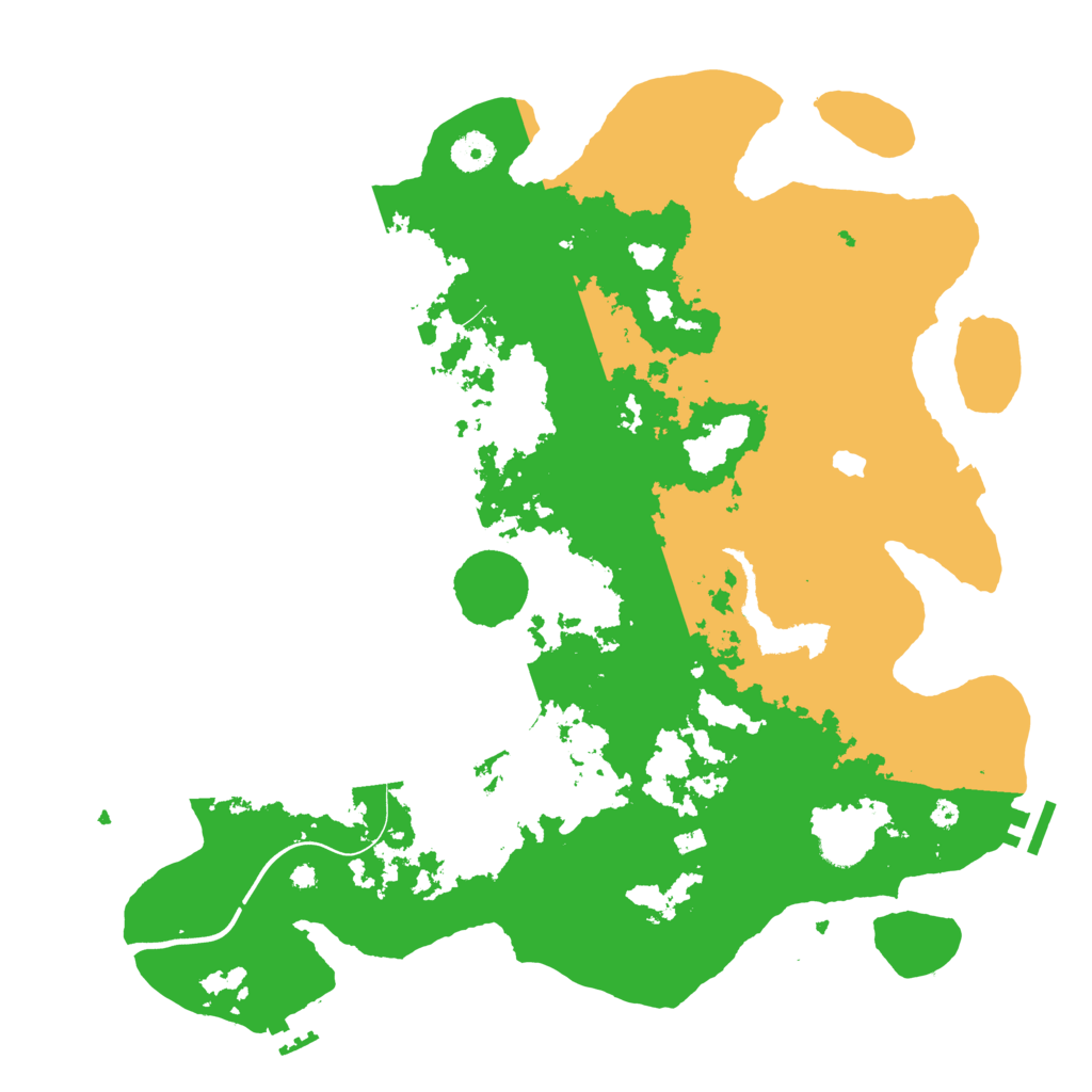 Biome Rust Map: Procedural Map, Size: 4000, Seed: 1125316
