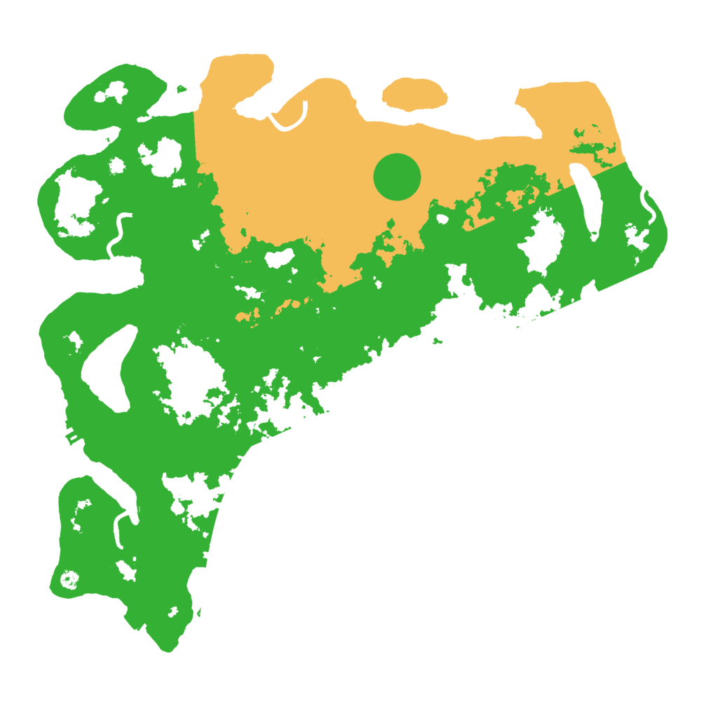 Biome Rust Map: Procedural Map, Size: 4000, Seed: 2116222