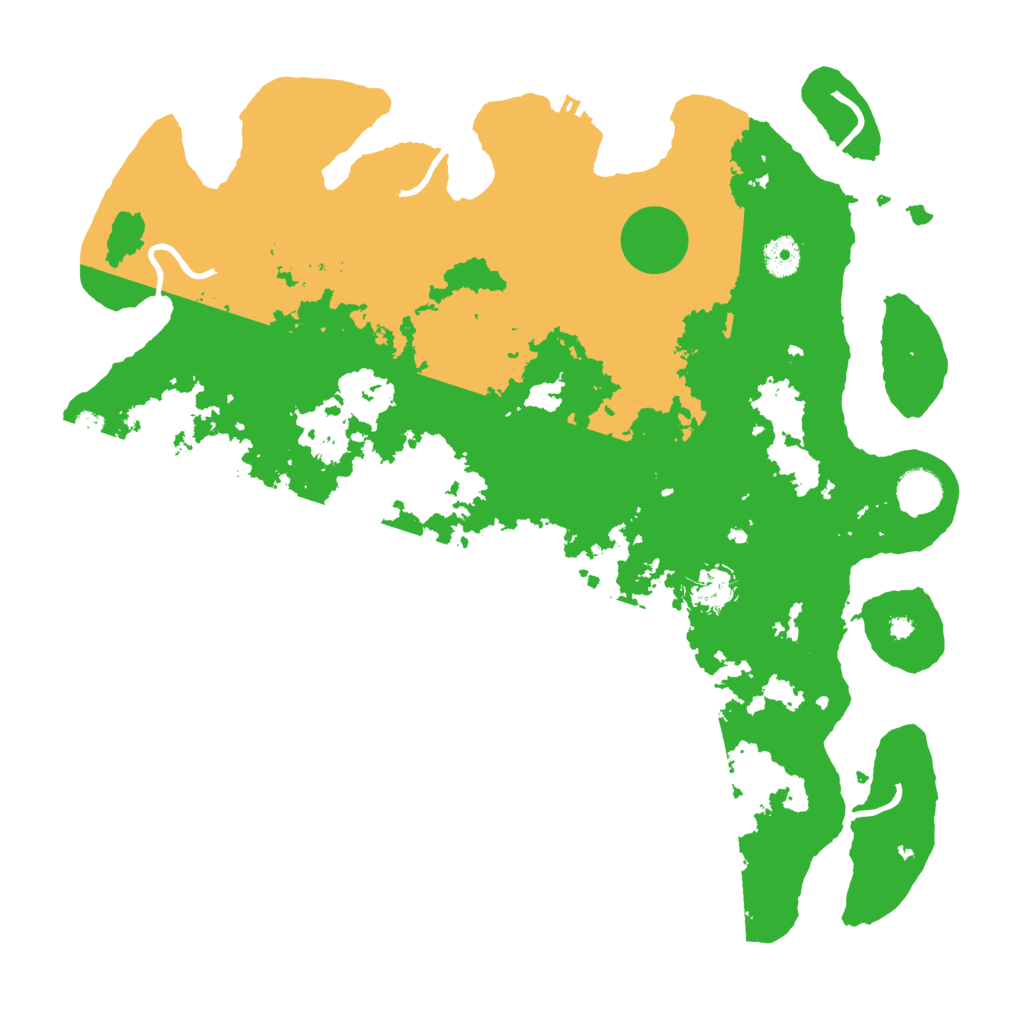Biome Rust Map: Procedural Map, Size: 4000, Seed: 1274281026