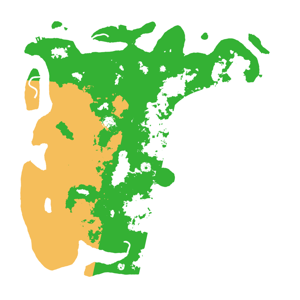 Biome Rust Map: Procedural Map, Size: 4400, Seed: 91251846